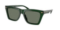 Gafas de Sol Michael Kors Pebble Beach MK2225U Verde Olivo Sólido y Verde Sólido