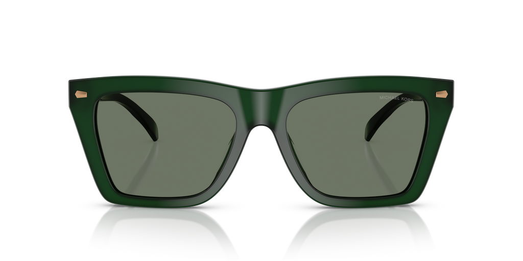 Gafas de Sol Michael Kors Pebble Beach MK2225U Verde Olivo Sólido y Verde Sólido