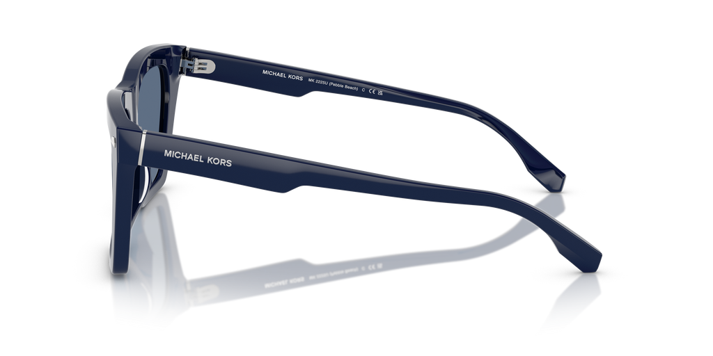 Gafas de Sol Michael Kors Pebble Beach MK2225U Azul Marino Sólido y Azul Sólido