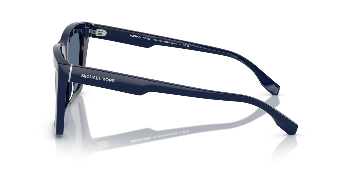 Gafas de Sol Michael Kors Pebble Beach MK2225U Azul Marino Sólido y Azul Sólido