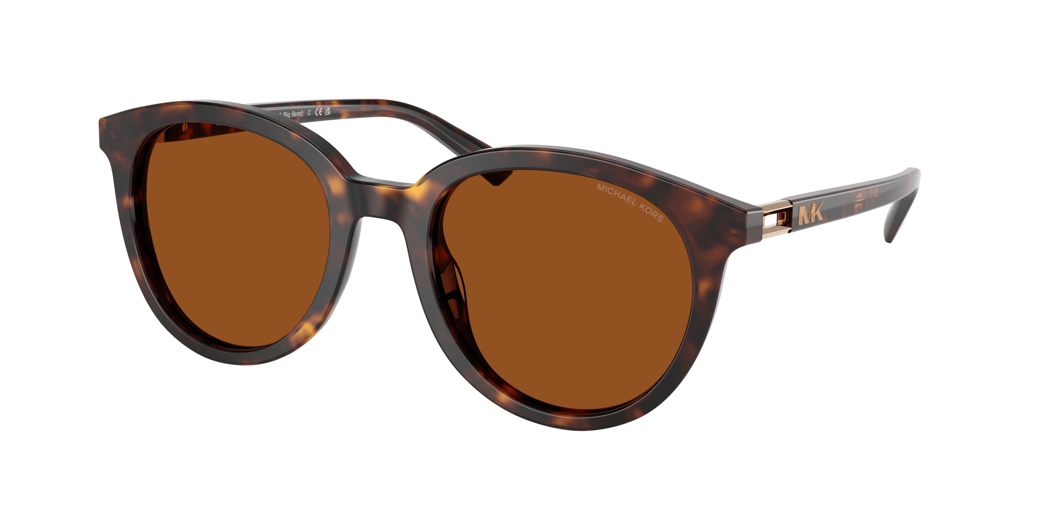 Gafas de Sol Michael Kors Big Bend MK2227 Carey Oscuro y Marrón Sólido