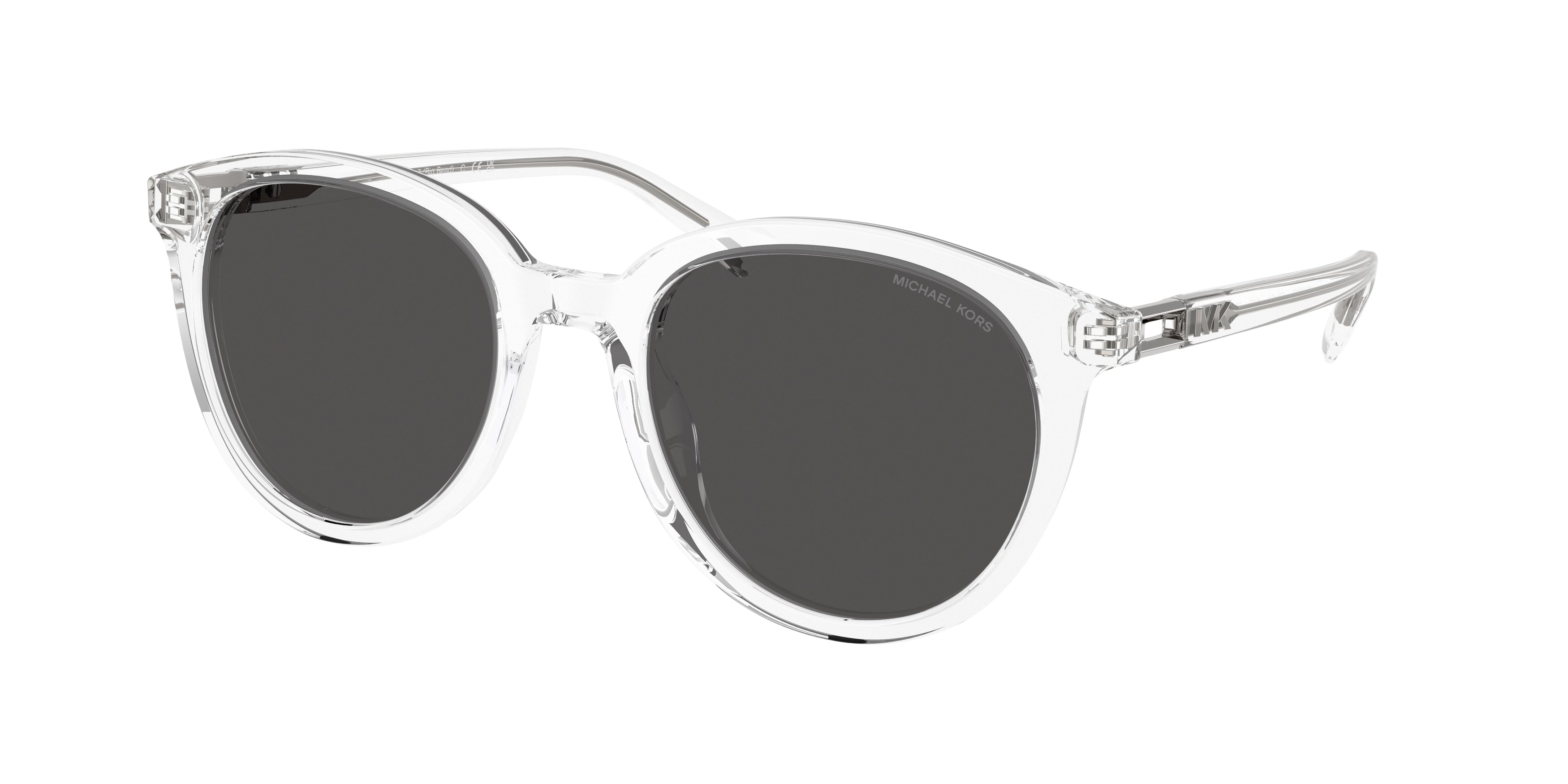 Gafas de Sol Michael Kors Big Bend MK2227 Transparente y Gris Oscuro Sólido