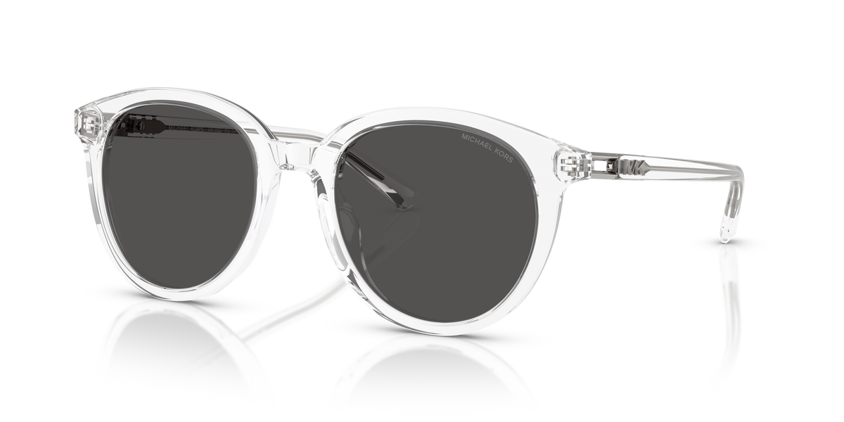 Gafas de Sol Michael Kors Big Bend MK2227 Transparente y Gris Oscuro Sólido