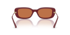 Gafas de Sol Michael Kors Capella MK2228D Rojo Profundo y Deep Red Solid