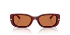 Gafas de Sol Michael Kors Capella MK2228D Rojo Profundo y Deep Red Solid