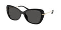 Gafas de Sol Michael Kors Saint Croix MK2230U Negro y Gris Oscuro Sólido