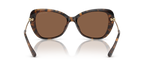 Gafas de Sol Michael Kors Saint Croix MK2230U Carey Oscuro y Marrón Oscuro Sólido