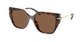 Gafas de Sol Michael Kors St. Barths MK2231U Carey Oscuro y Marrón Oscuro Sólido