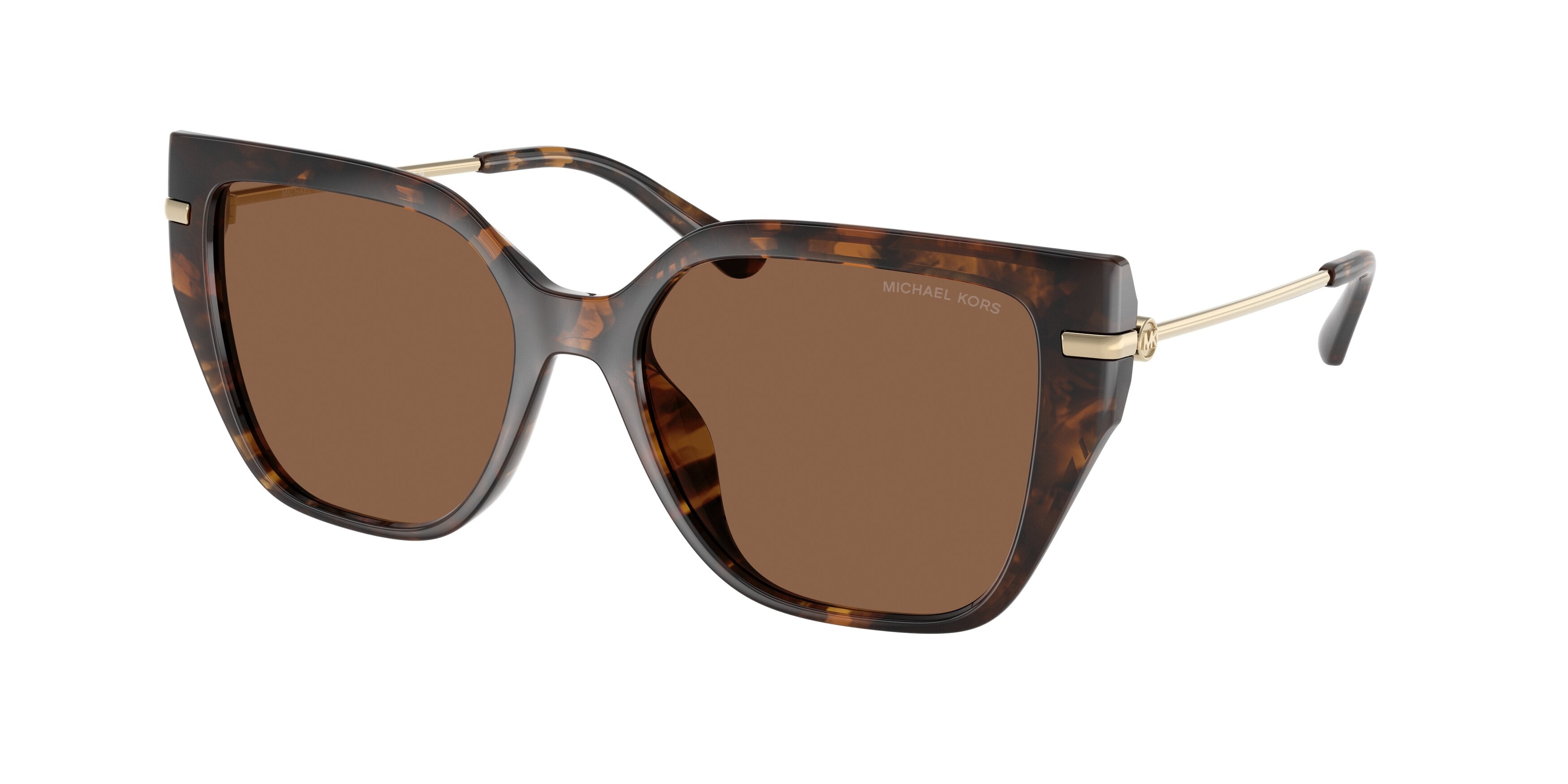 Gafas de Sol Michael Kors St. Barths MK2231U Carey Oscuro y Marrón Oscuro Sólido