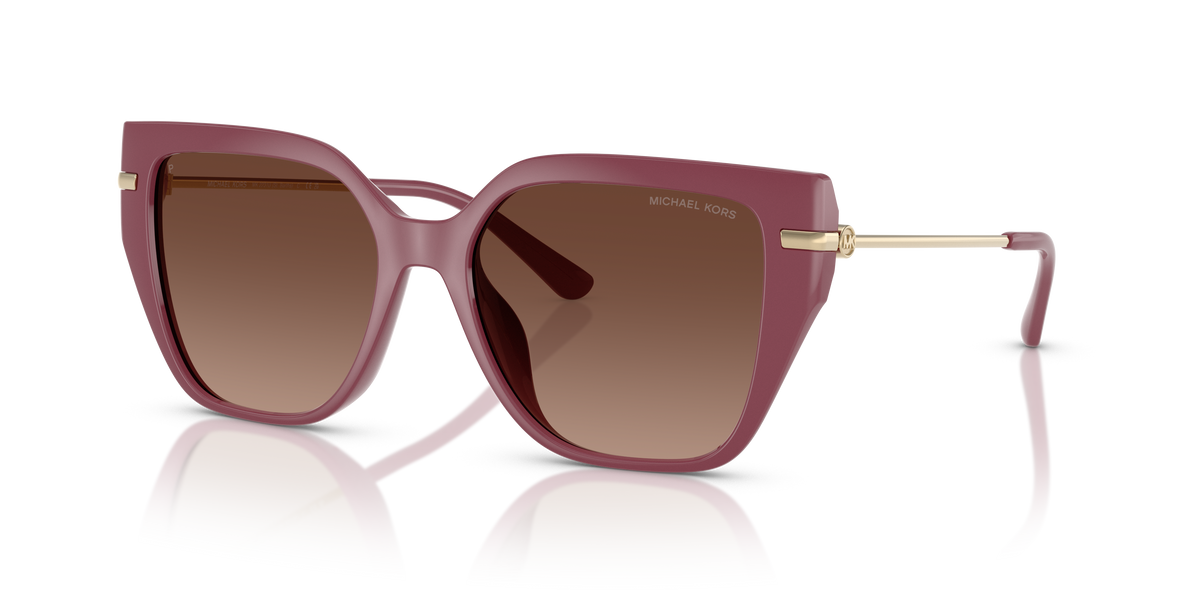 Gafas de Sol Michael Kors St. Barths MK2231U Mulberry y Marrón Degradé Polarizado