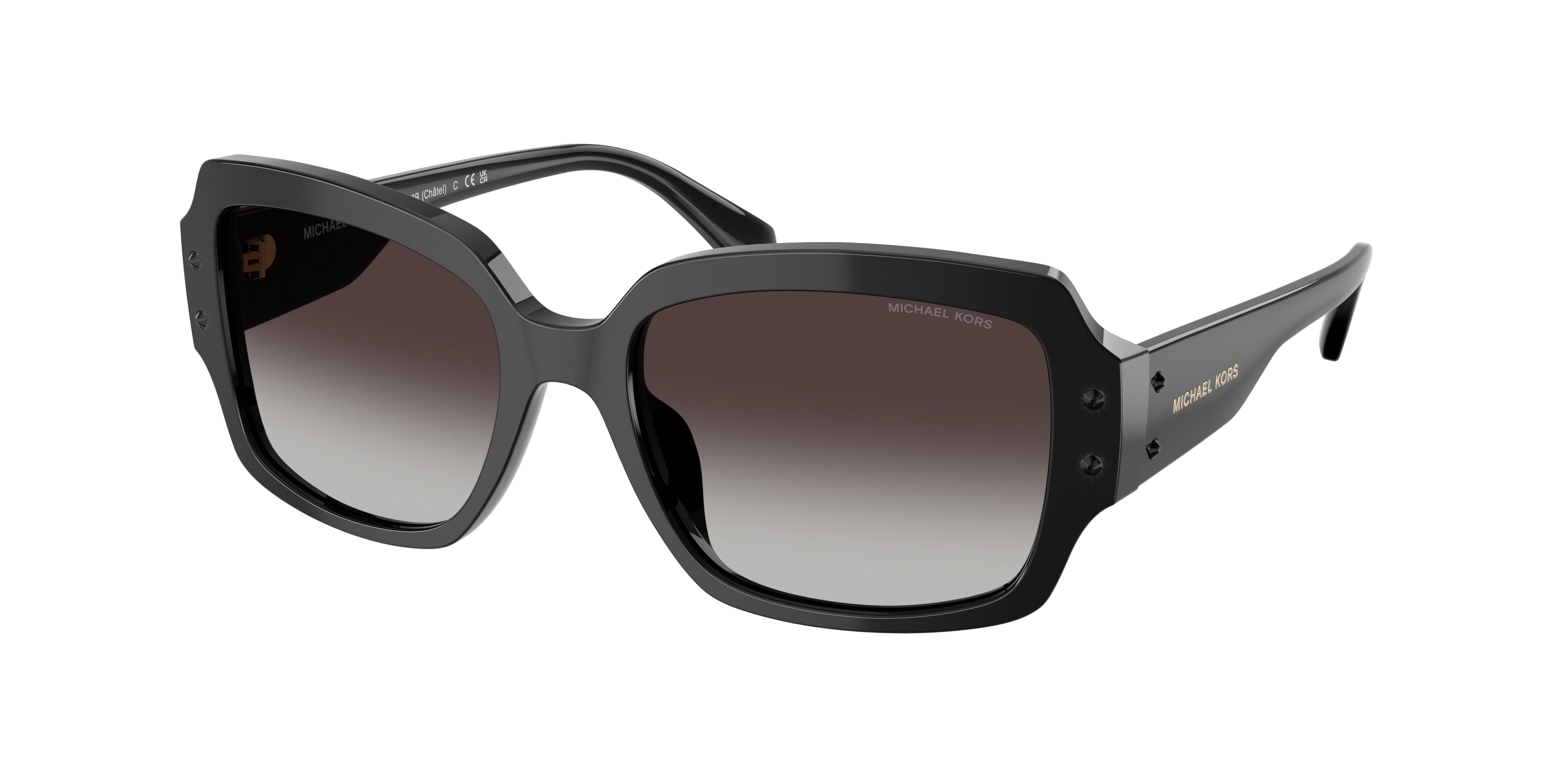 Gafas de Sol Michael Kors Châtel MK2233B Negro y Gris Oscuro Degradé
