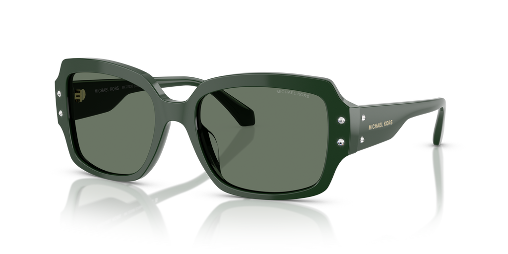 Gafas de Sol Michael Kors Châtel MK2233B Bosco y Verde Sólido