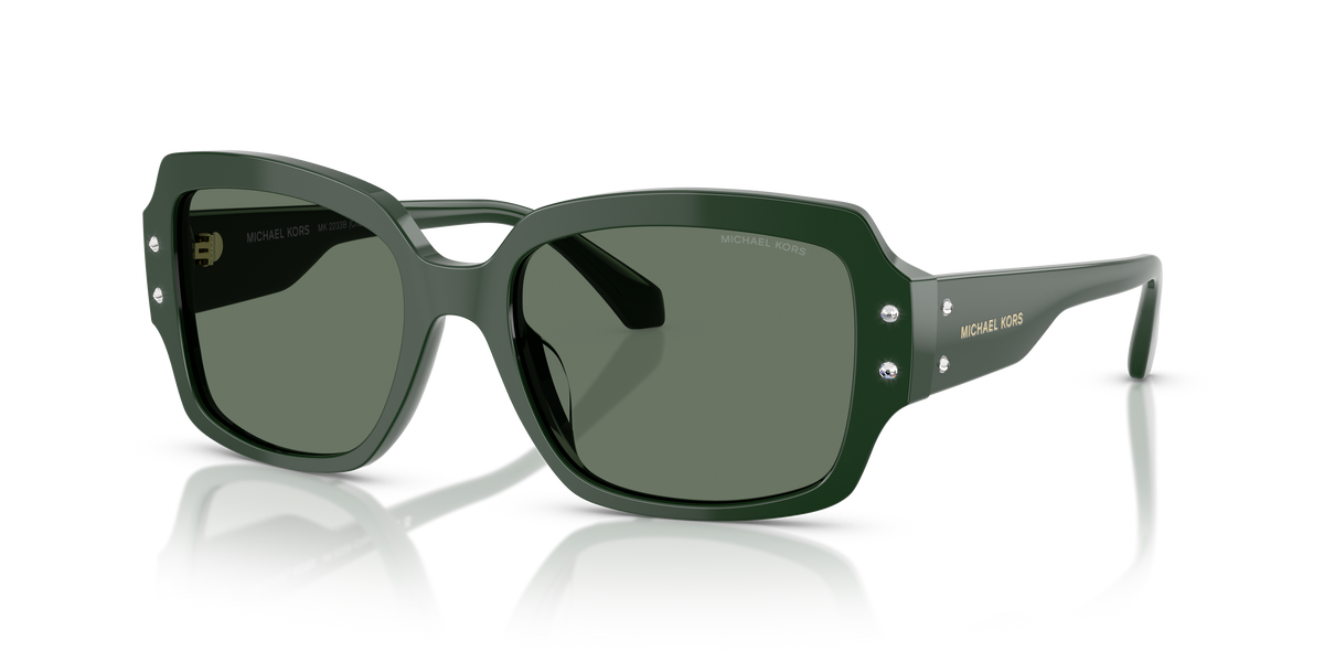 Gafas de Sol Michael Kors Châtel MK2233B Bosco y Verde Sólido