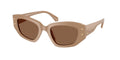 Gafas de Sol Michael Kors Le Praz MK2234B Camello y Marrón Sólido
