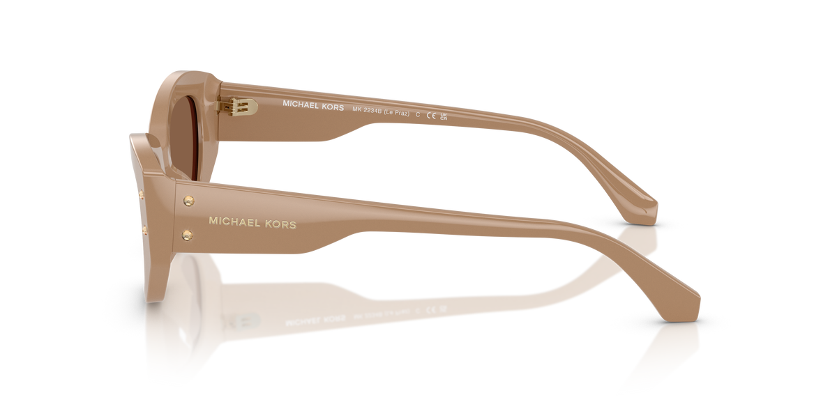 Gafas de Sol Michael Kors Le Praz MK2234B Camello y Marrón Sólido