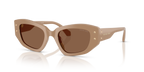 Gafas de Sol Michael Kors Le Praz MK2234B Camello y Marrón Sólido