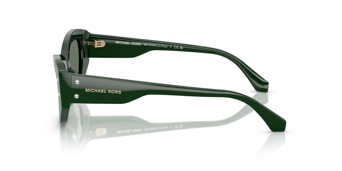 Gafas de Sol Michael Kors Le Praz MK2234B Bosco y Verde Sólido