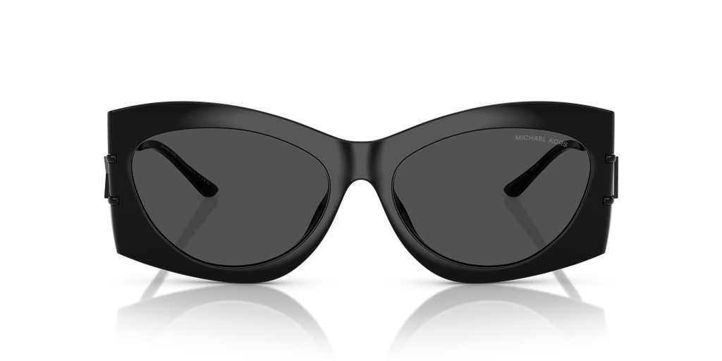Gafas de Sol Michael Kors Navarra MK2235U Negro y Gris Oscuro Sólido