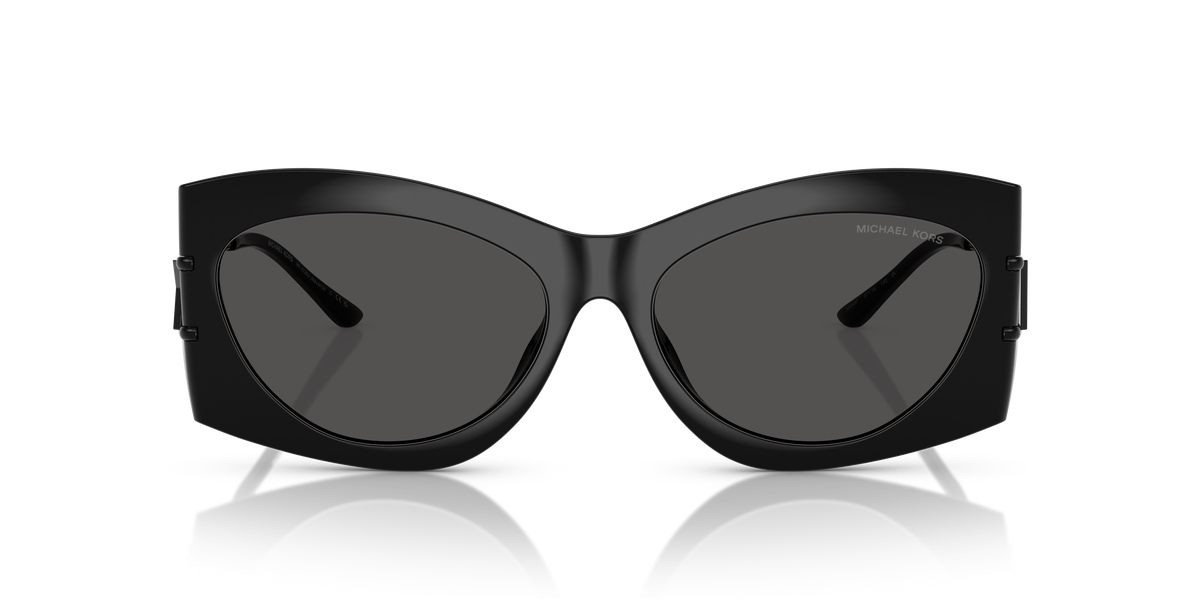 Gafas de Sol Michael Kors Navarra MK2235U Negro y Gris Oscuro Sólido