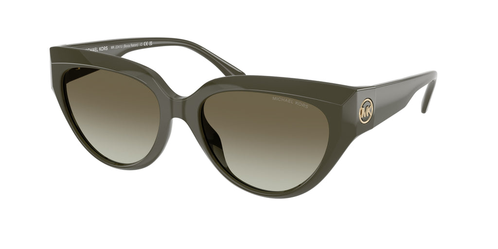 Gafas de Sol Michael Kors Boca Raton MK2241U Verde Olivo y Verde Degradé