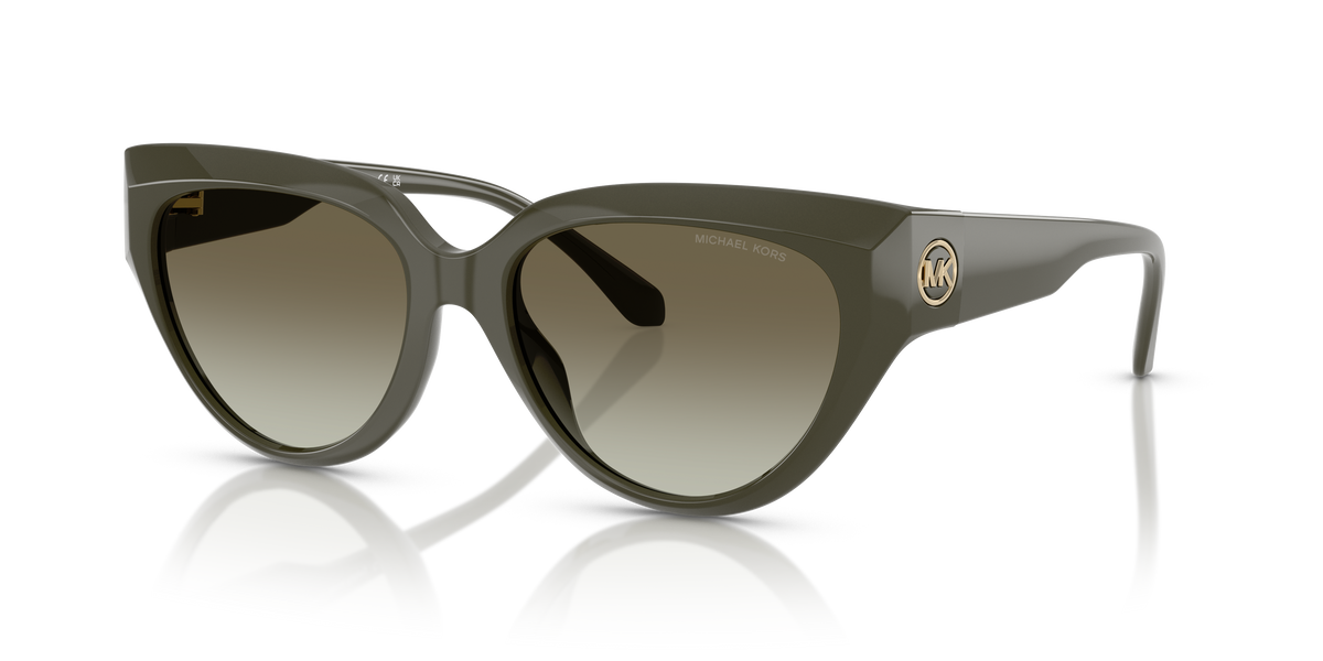 Gafas de Sol Michael Kors Boca Raton MK2241U Verde Olivo y Verde Degradé