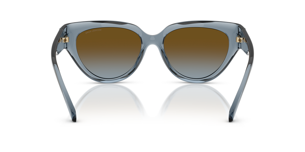 Gafas de Sol Michael Kors Boca Raton MK2241U Mezclilla transparente y Marrón y Azul Degradé