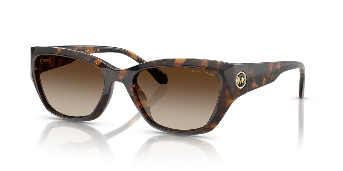 Gafas de Sol Michael Kors Pearl River MK2242D Carey Oscuro y Humo Degradé