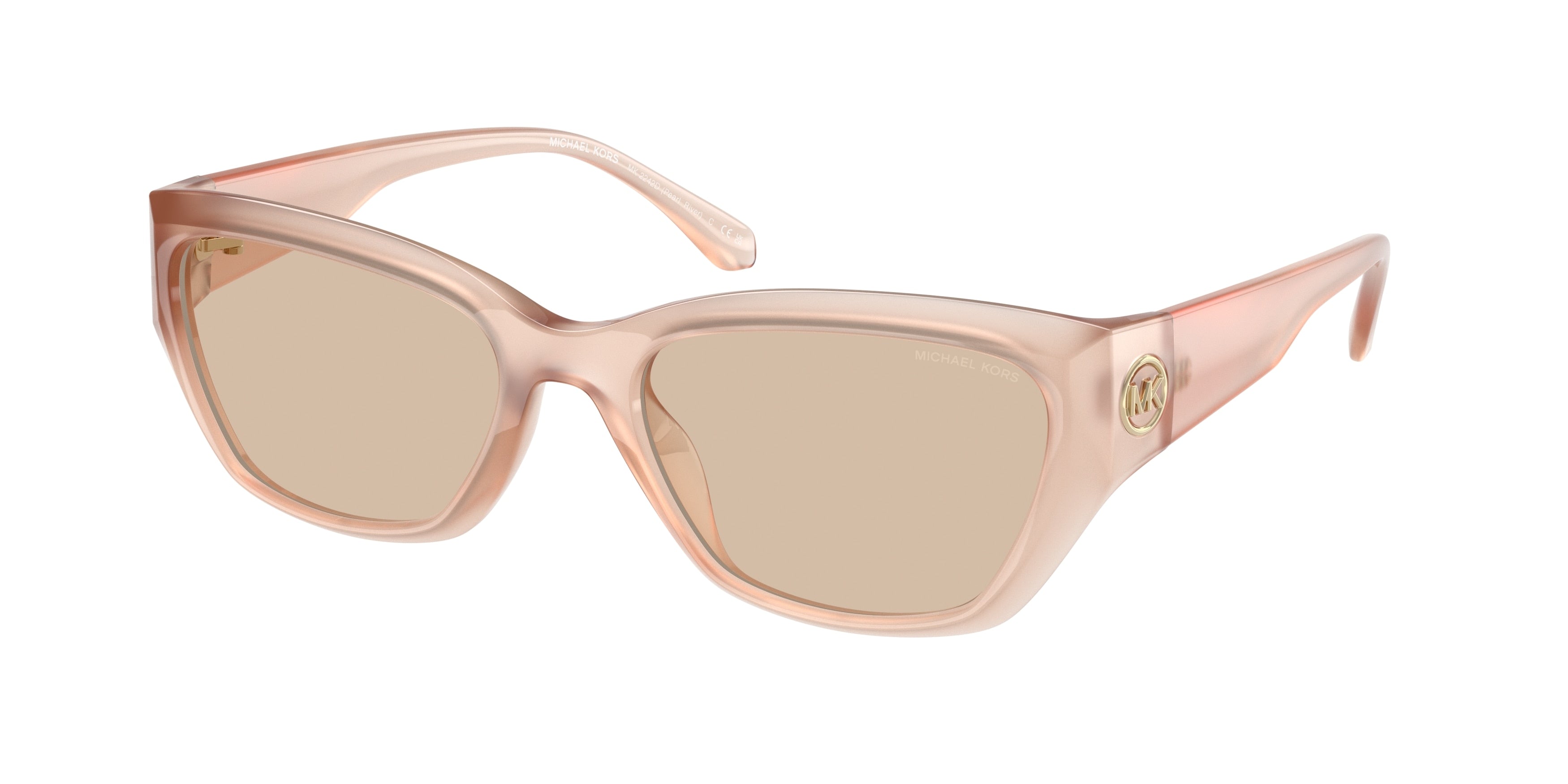 Gafas de Sol Michael Kors Pearl River MK2242D Arena claro y Husk Solid