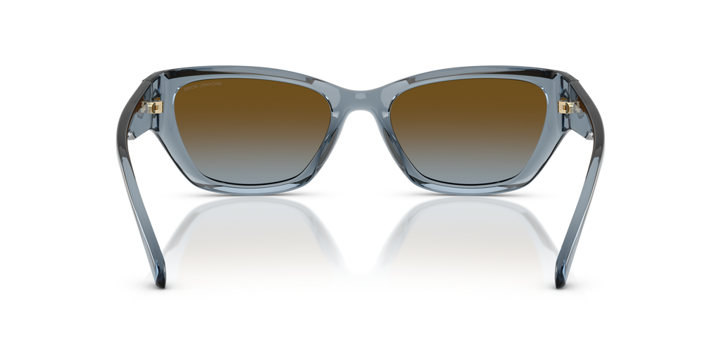Gafas de Sol Michael Kors Pearl River MK2242D Mezclilla transparente y Marrón y Azul Degradé