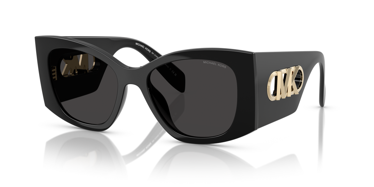 Gafas de Sol Michael Kors Costa Blanca MK2244U Negro y Gris Oscuro Sólido