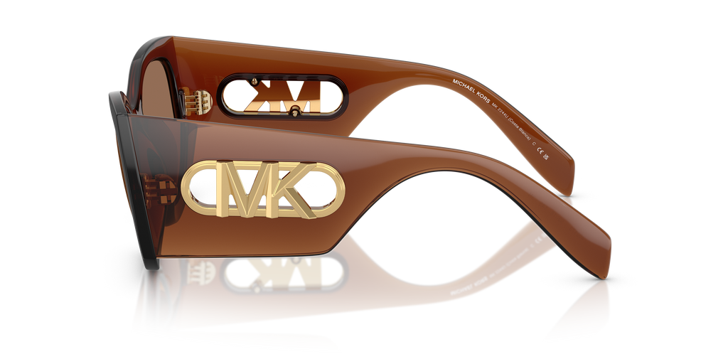Gafas de Sol Michael Kors Costa Blanca MK2244U Marrón Traslúcido y Marrón Sólido