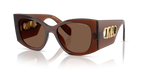 Gafas de Sol Michael Kors Costa Blanca MK2244U Marrón Traslúcido y Marrón Sólido
