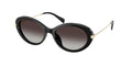 Gafas de Sol Michael Kors Rockaway MK2245U Negro y Gris Oscuro Degradé