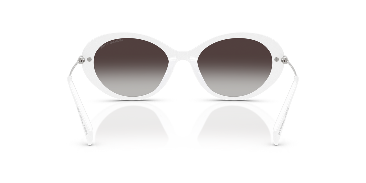 Gafas de Sol Michael Kors Rockaway MK2245U Blanco Óptico y Gris Oscuro Degradé