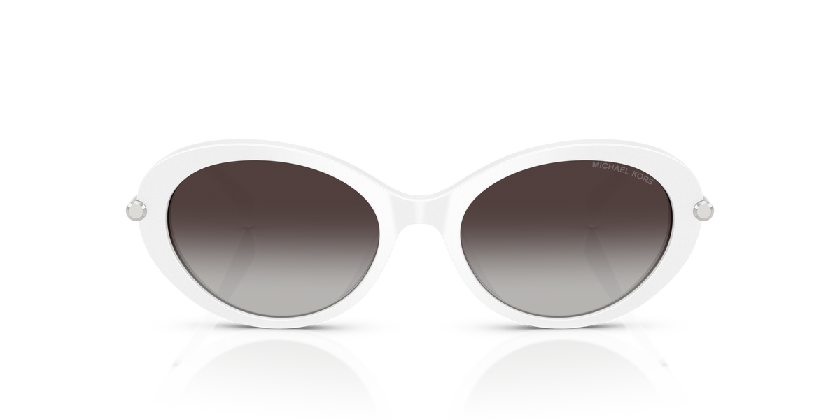 Gafas de Sol Michael Kors Rockaway MK2245U Blanco Óptico y Gris Oscuro Degradé