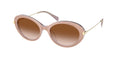 Gafas de Sol Michael Kors Rockaway MK2245U Arena claro laminado y Marrón Claro Degradé