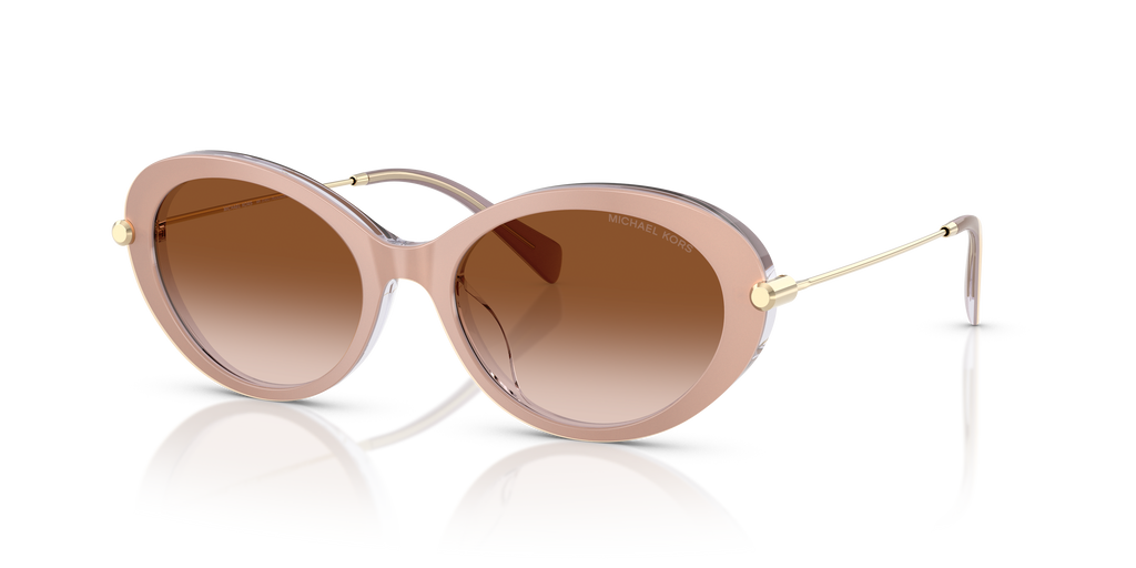 Gafas de Sol Michael Kors Rockaway MK2245U Arena claro laminado y Marrón Claro Degradé