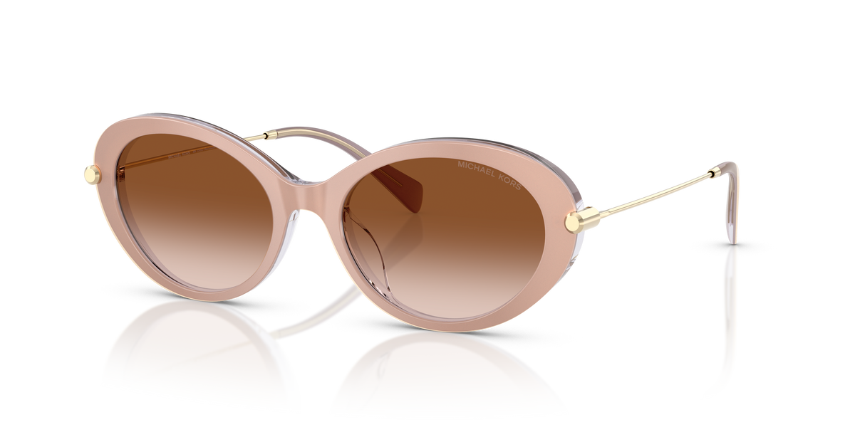 Gafas de Sol Michael Kors Rockaway MK2245U Arena claro laminado y Marrón Claro Degradé