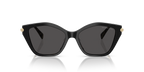 Gafas de Sol Michael Kors Catskills MK2246U Negro/tortuga ámbar y Gris Oscuro Sólido