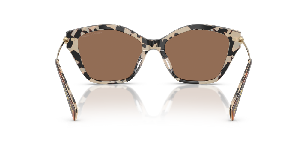 Gafas de Sol Michael Kors Catskills MK2246U Tortuga oscuro/crema y Marrón Sólido