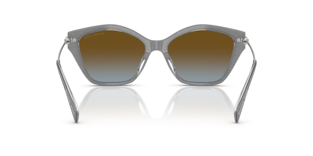 Gafas de Sol Michael Kors Catskills MK2246U Mezclilla gris y Marrón y Azul Degradé