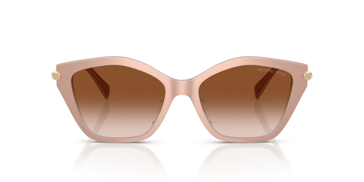 Gafas de Sol Michael Kors Catskills MK2246U Arena claro laminado y Marrón Claro Degradé