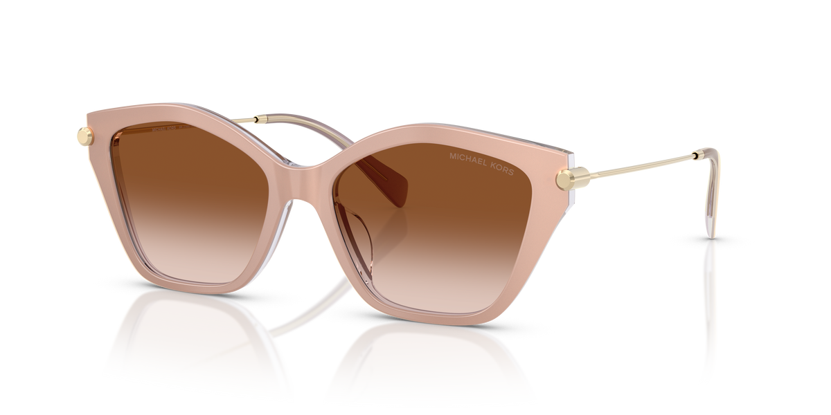 Gafas de Sol Michael Kors Catskills MK2246U Arena claro laminado y Marrón Claro Degradé