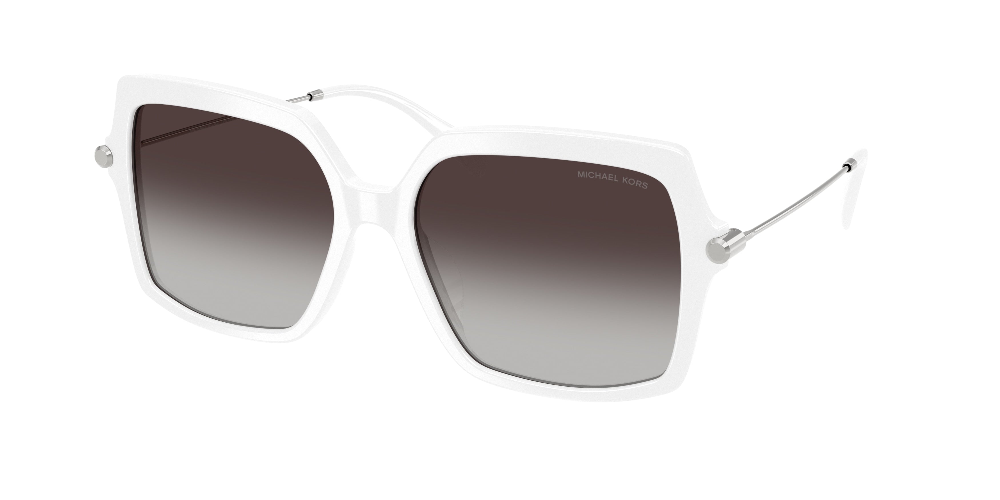 Gafas de Sol Michael Kors Quogue MK2247U Blanco Óptico y Gris Oscuro Degradé