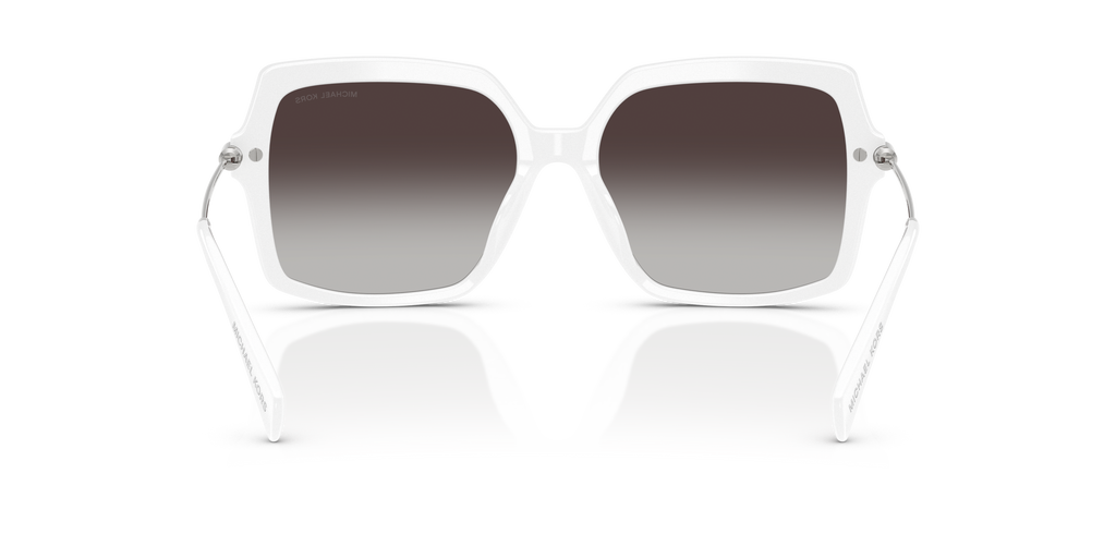 Gafas de Sol Michael Kors Quogue MK2247U Blanco Óptico y Gris Oscuro Degradé