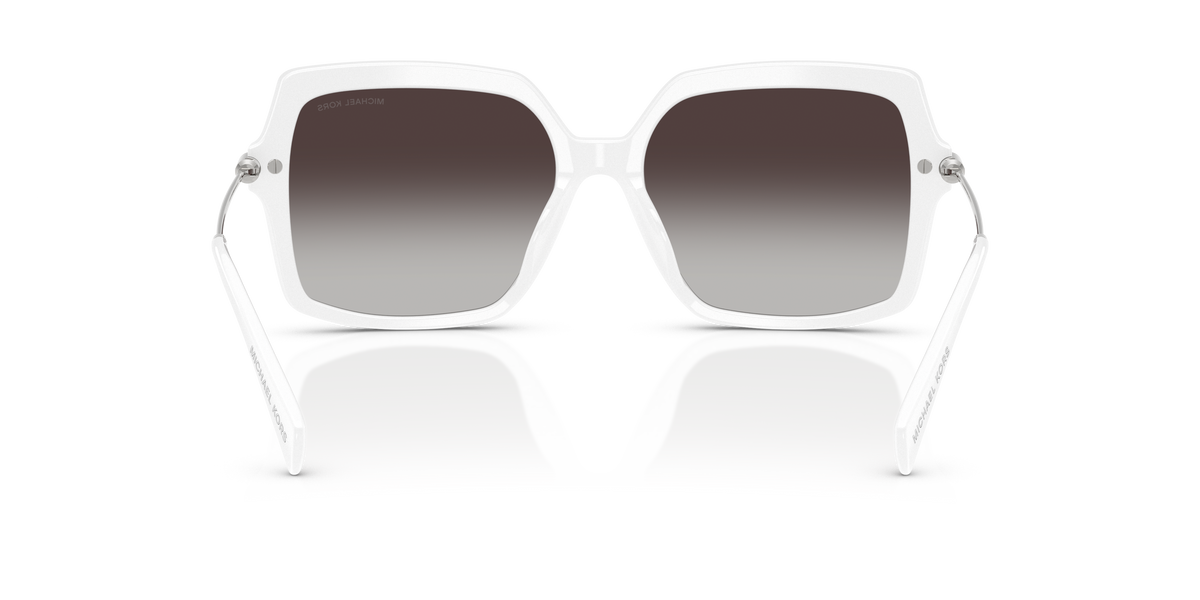 Gafas de Sol Michael Kors Quogue MK2247U Blanco Óptico y Gris Oscuro Degradé