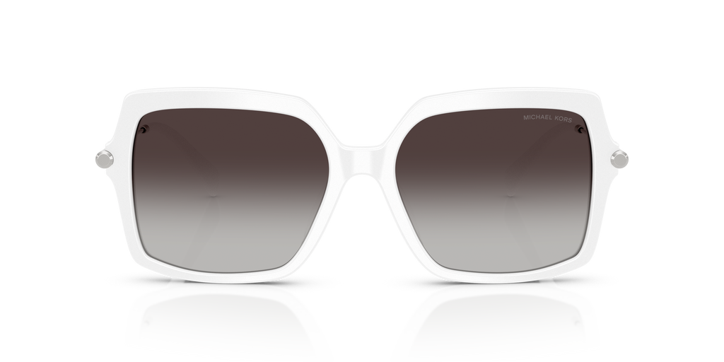 Gafas de Sol Michael Kors Quogue MK2247U Blanco Óptico y Gris Oscuro Degradé