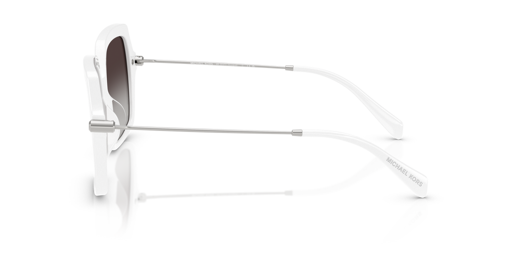 Gafas de Sol Michael Kors Quogue MK2247U Blanco Óptico y Gris Oscuro Degradé