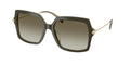 Gafas de Sol Michael Kors Quogue MK2247U Humo Verde Olivo y Verde Olivo Degradé