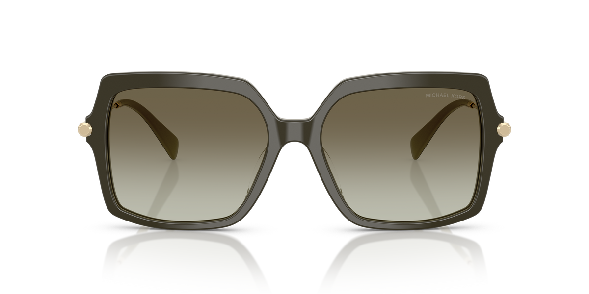 Gafas de Sol Michael Kors Quogue MK2247U Humo Verde Olivo y Verde Olivo Degradé